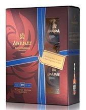 Brandy Ararat 20y 0,7l 40% + 2x sklo GB