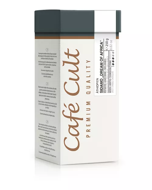 Café Cult Ethiopia Sidamo 250 g zrnková káva