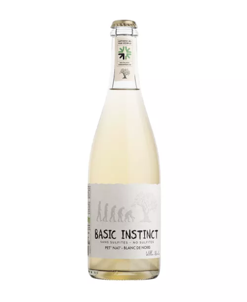 BIO PetNat - Blanc de Noirs Basic Instinct, Villa Noria, bez siřičitanů