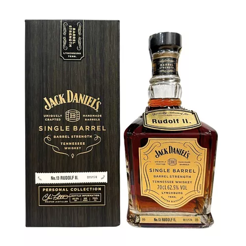 Jack Daniel's Single Barrel Select Rudolf II. No.13 Single Barrel 0,7l 62,5% GB L.E. / Rok lahvování 2024