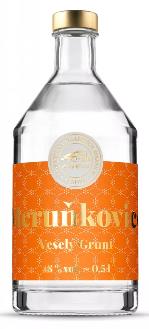 Veselý Grunt Meruňkovice 48% 0,5L