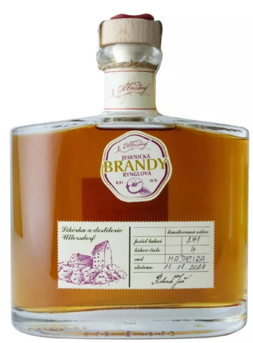 Ullersdorf Jesenická Brandy Rynglová 0,5l 45%