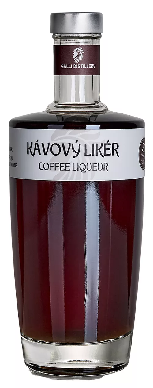 GALLI DISTILLERY Kávový likér 20% 0,5L