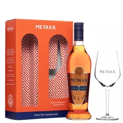 Metaxa 7* 0,7l 40% + 1x sklo GB