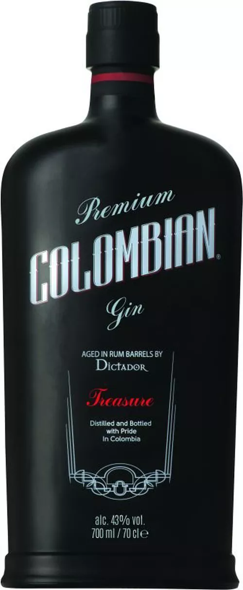 Dictador Colombian Aged Gin Black 0,7l 43%