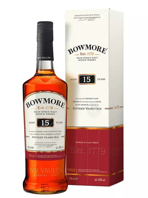 Bowmore Darkest 15y 0,7l 43%