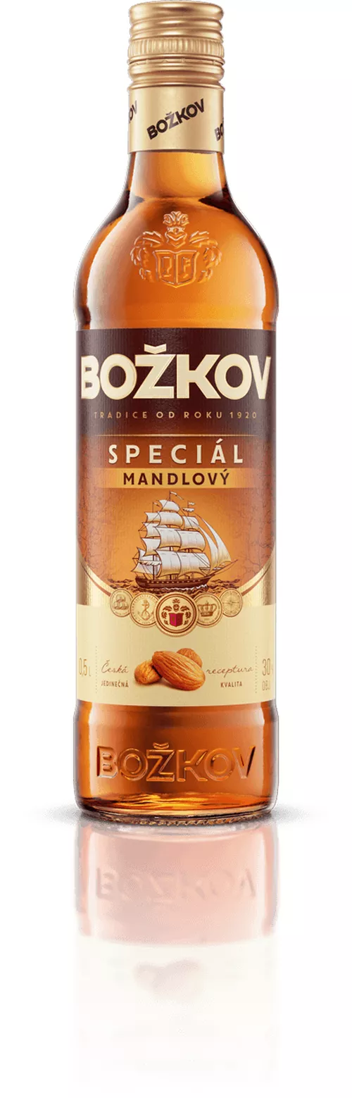 Božkov Špeciál mandlový 30 % 0,5l