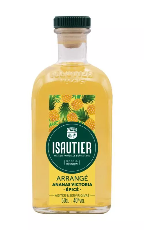 Isautier Arrangé Épicé Ananas Victoria 0,5l 40%