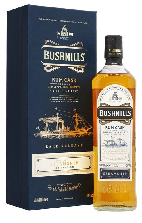 Bushmills Rum Cask Steamship 0,7l 40%