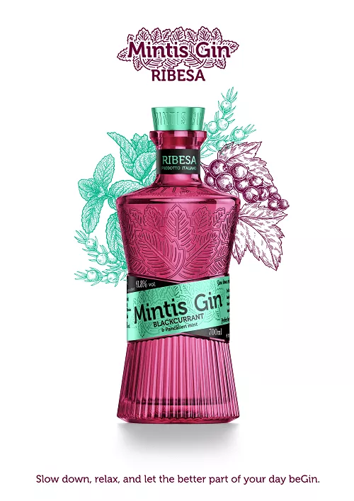 Mintis Gin Ribesa  41,8% 0,7l