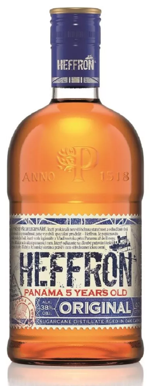 Heffron Panama Rum 5y 0,7l 38%