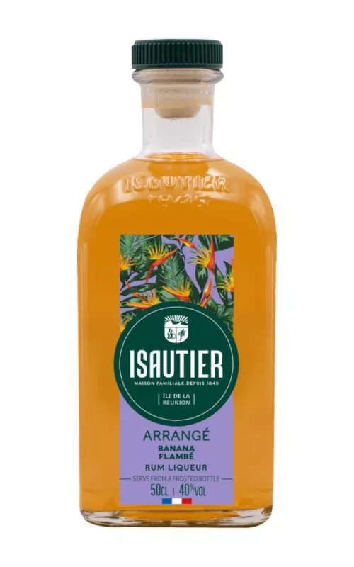 Isautier Arrangé Banane Flambée 0,5l 40%