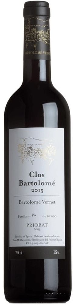 Clos Bartolomé 2018, Bartolomé Vernet, Priorat DOQ