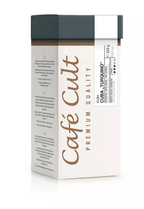 Café Cult Cuba Turquino zrnková káva 250 g