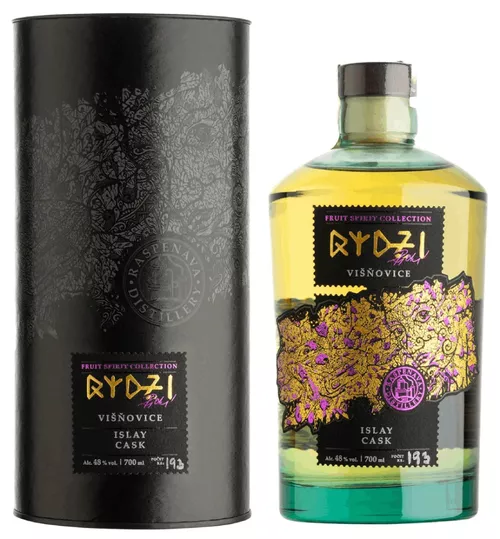 RYDZI Višňovice ze sudu po Islay whisky 48% 0,5L