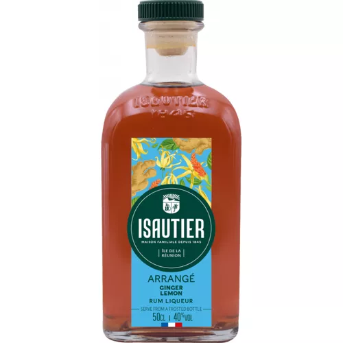 Isautier Arrangé Ginger & Lemon 40% 0,5l