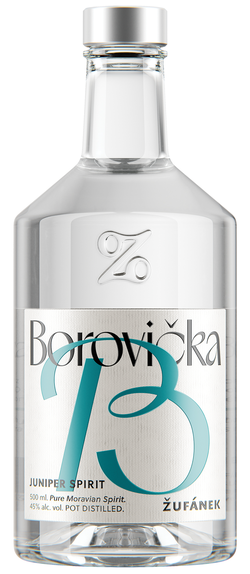 Borovička Žufánek 45% 0,5L