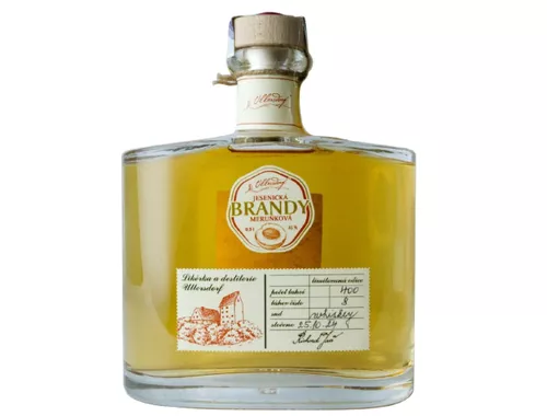 Ullersdorf Jesenická Brandy Meruňková 45% 0,5l