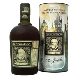 Diplomatico Reserva Exclusiva CZ Design 0,7l 40% Tuba