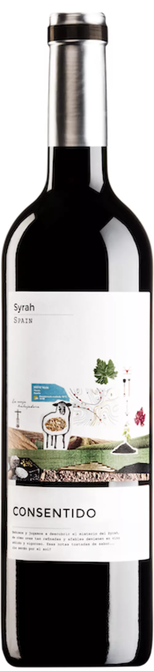 Syrah Consentido 2023, La Purisima