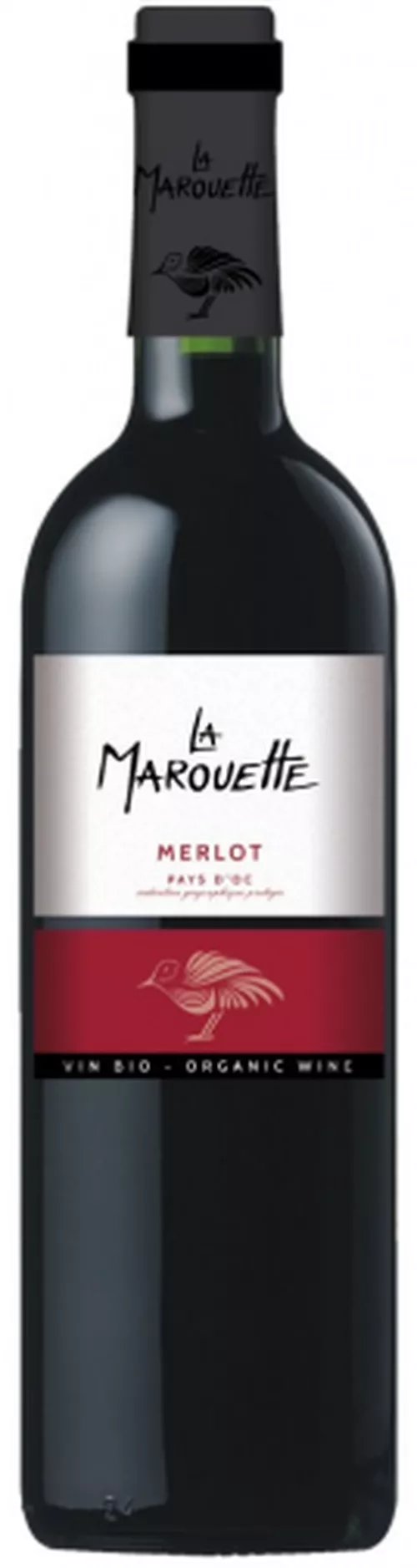 BIO Merlot 2021, La Marouette, Pays d'Oc