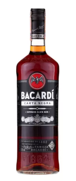 Bacardi Carta Negra 1l 37,5%