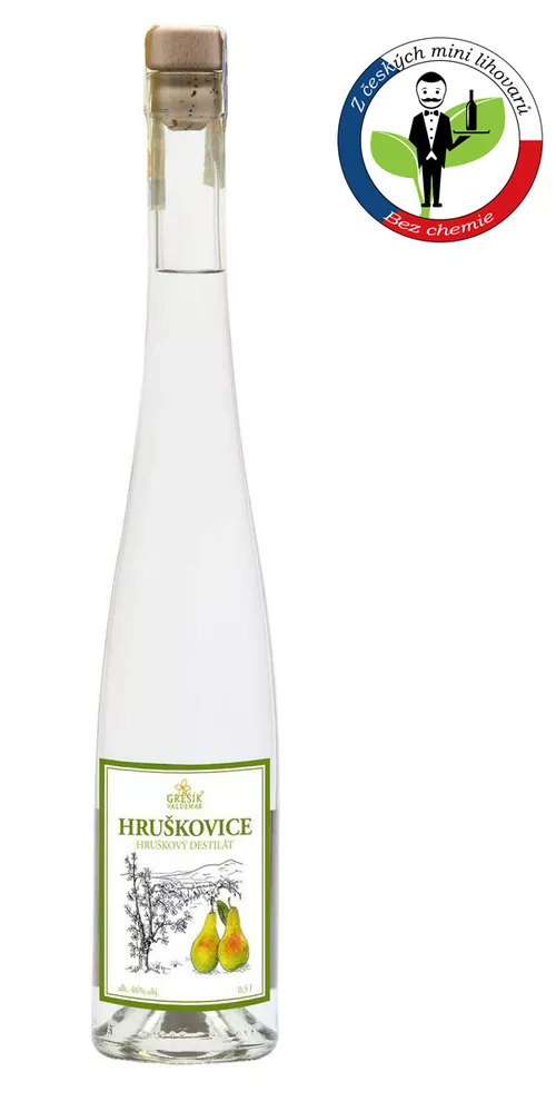 Valdemar Grešík Děčínská Hruškovice 46% 0,5l