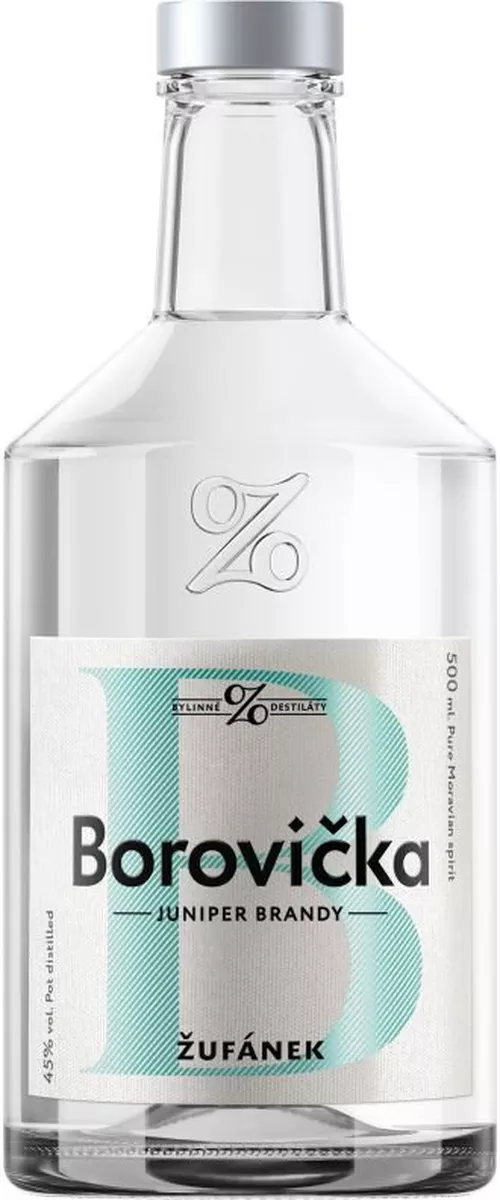 Borovička Žufánek 0,5l 45%