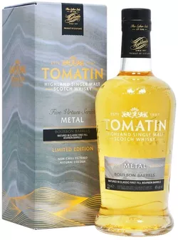 Tomatin Five Virtues Metal 0,7l 46% GB L.E. / Rok lahvování 2017