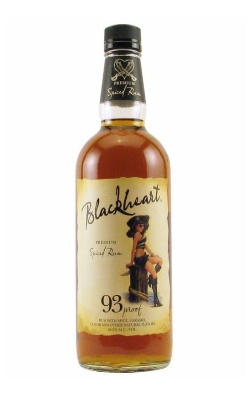 Blackheart Spiced Rum 0,75l 46,5%