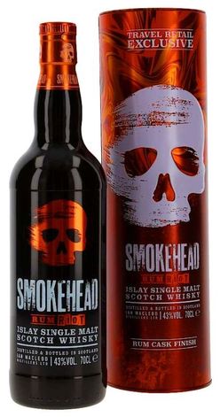 Smokehead Rum Riot 0,7l 43% Tuba