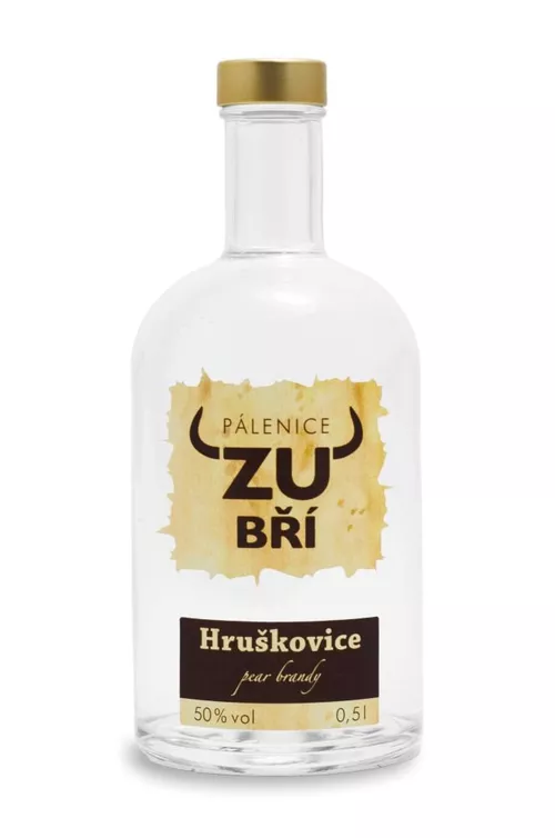 Hruškovice Zubří 0,5l 50%