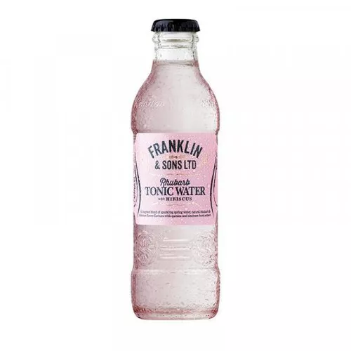 Franklin Rhubarb&Hibiscus Water Tonic 0,2l