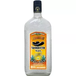 Tequila Sombrero Negro Silver 1l 38%