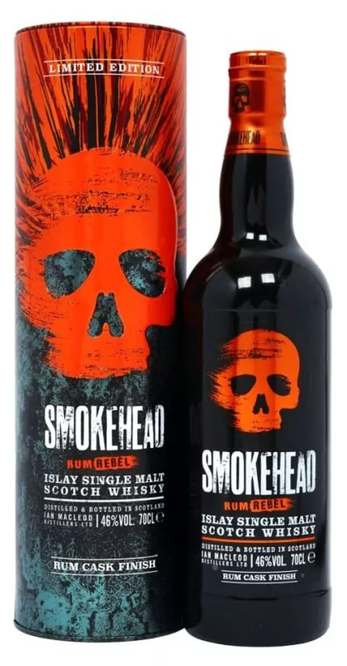 Smokehead Rum Rebel 0,7l 46% Tuba